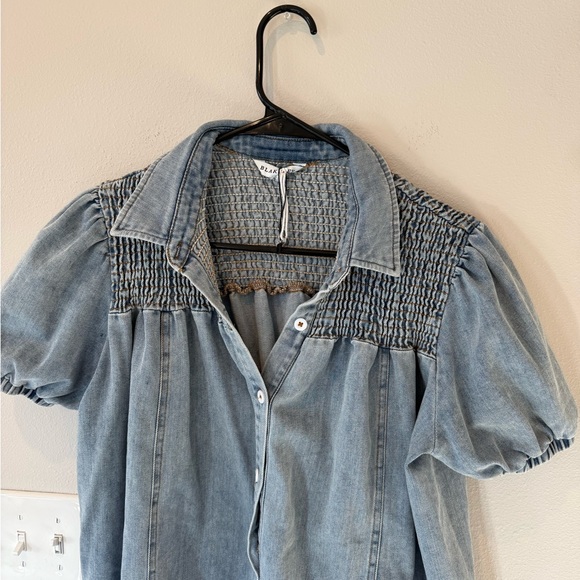 Blakely Dresses & Skirts - Blue Denim Dress S/M
